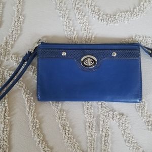 Coach Cobalt Blue Wristlet